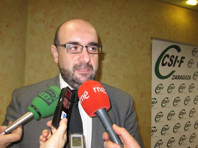 El Presidente Nacional De CSI·F, El Aragonés Miguel Borra