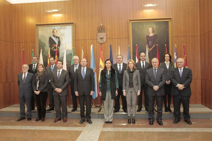 Pío García-Escudero Y Los Presidentes De Los Parlamentos Autonómicos