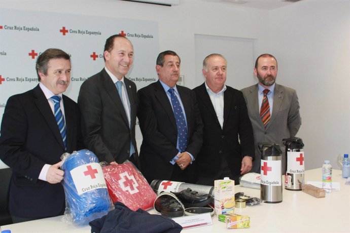 Bascuñana Y Martínez, Junto A Los Alcaldes De Sant Joan, Mutxamel Y El Campello