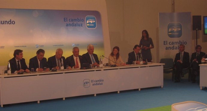 Javier Arenas Y Juan Manuel García Margallo En Un Encuentro Con Empresarios