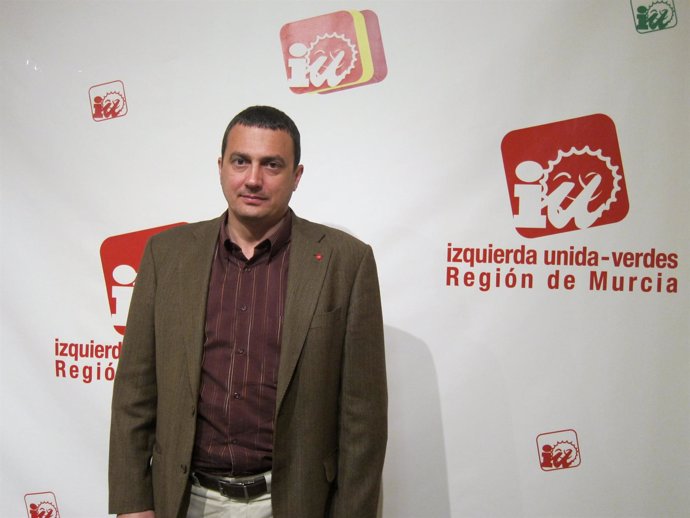 El Coordinador Regional De IU-Verdes, José Antonio Pujante