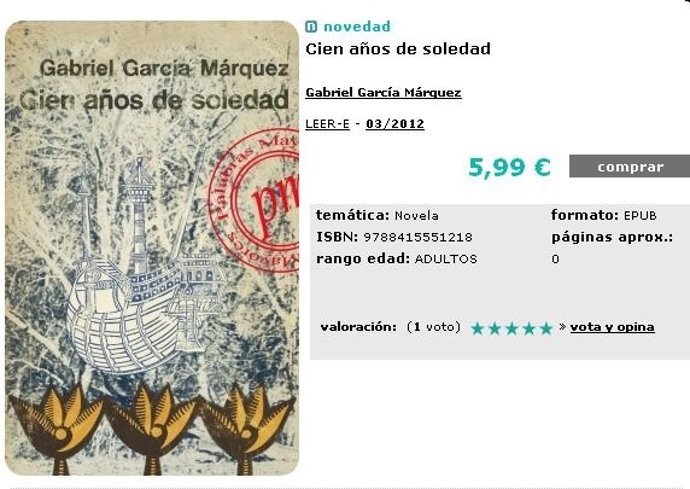 Ebook Cien Años De Soledad