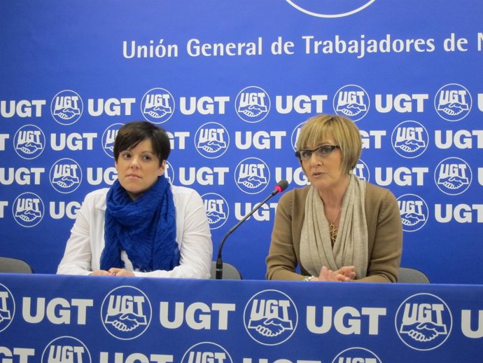 Estíbaliz García Y Marisol Vicente, De UGT.