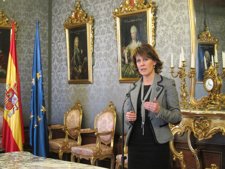 La Presidenta Del Gobierno De Navarra, Yolanda Barcina.