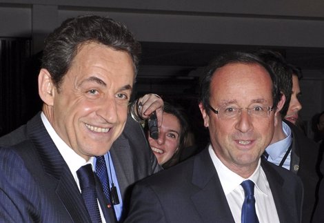 Sarkozy Y Hollande Coinciden En Un Evento