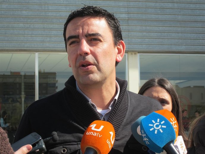 El Portavoz Del Grupo Socialista En El Parlamento Andaluz, Mario Jiménez, En Hue