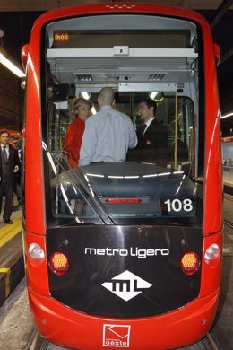 Aguirre En La Inauguración Del Nuevo Metro Ligero
