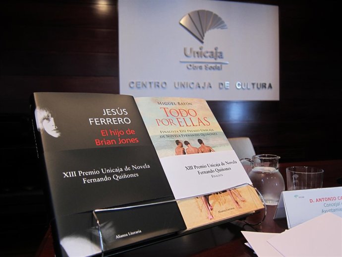 Libros Ganador Y Finalista Del XIII Premio Unicaja De Novela