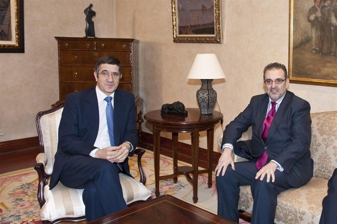 Patxi López Y Luis Miguel Gilpérez.