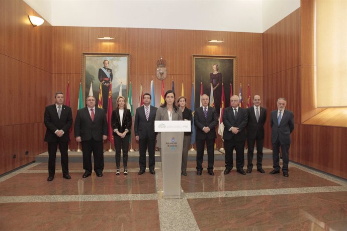 Reunión En Santiago De Los Presidentes De Los Parlamentos Autonómicos
