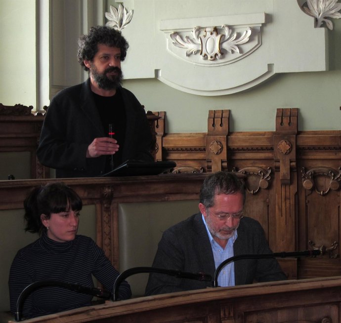 El Portavoz De La Plataforma Ciudadana, Luis Gigosos, Interviene En El Pleno