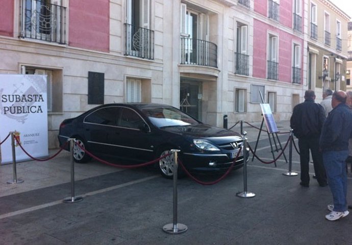 Imagen Del Coche Subastado En Aranjuez