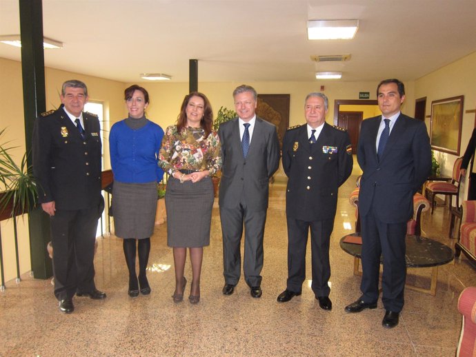 Toma De Posesión Del Nuevo Comisario De Policía Nacional, Francisco Perea
