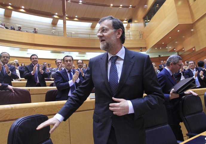 El Presidente Del Gobierno, Mariano Rajoy, En El Congreso