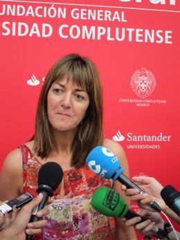 Idoia Mendia En Los Cursos De El Escorial, Madrid