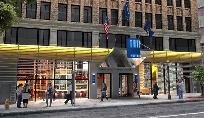 Entrada Del Tryp New York City Times Square South