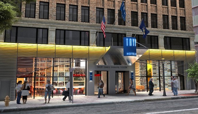 Entrada Del Tryp New York City Times Square South