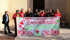 ENCIERRO SINDICATOS CAMPUS TOLEDO