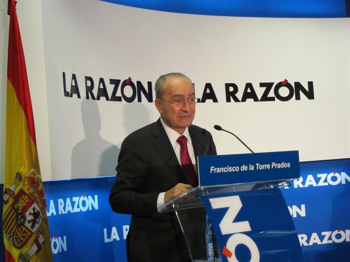 El Alcalde De Málaga, Francisco De La Torre, En Madrid