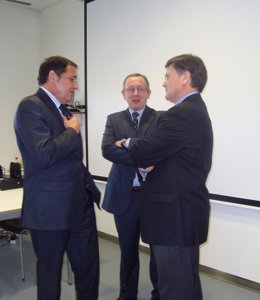 Sáez Aguado En Su Visita A Segovia