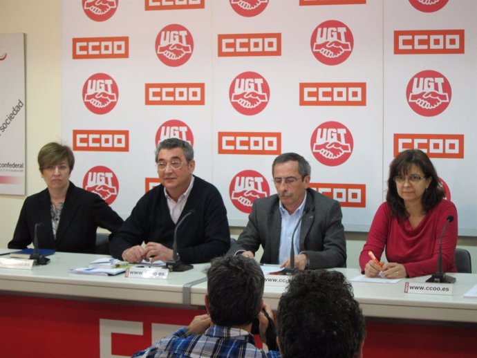 Secretarios De Acción Sindical De CC.OO Y UGT, Ramón Górriz Y Toni Ferrer