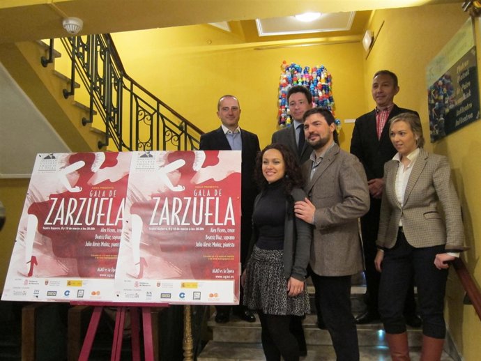 Presentación De La Gala De Zarzuela En El Teatro Gayarre.