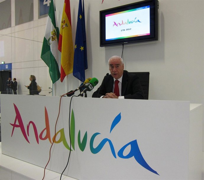 El Consejero De Turismo De Andalucía, Luciano Alonso, En La ITB