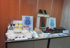 Droga Y Efectos Intervenidos Por La Policía En Cádiz