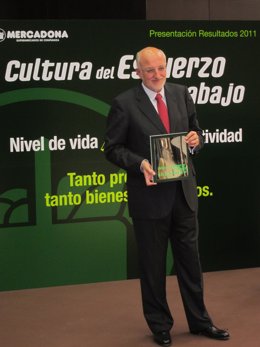El Presidente De Mercadona, Juan Roig, En La Presentación De Resultados.
