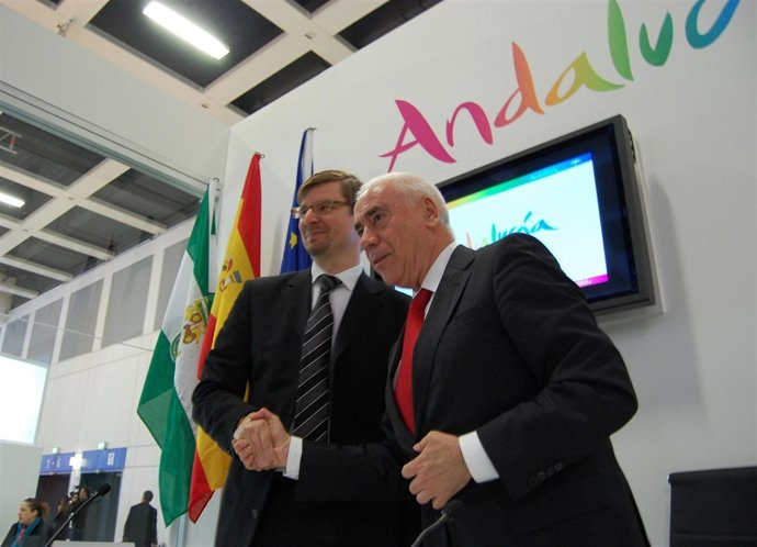 Sven Görrissen, De TUI, Y Luciano Alonso En La ITB