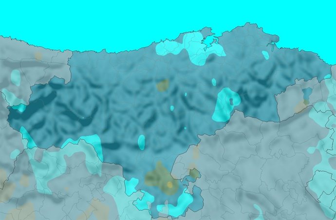 Anomalías De Temperatura Media De Febrero De 2012
