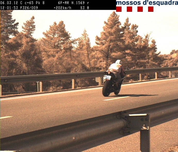 Motorista A 202 Km/H