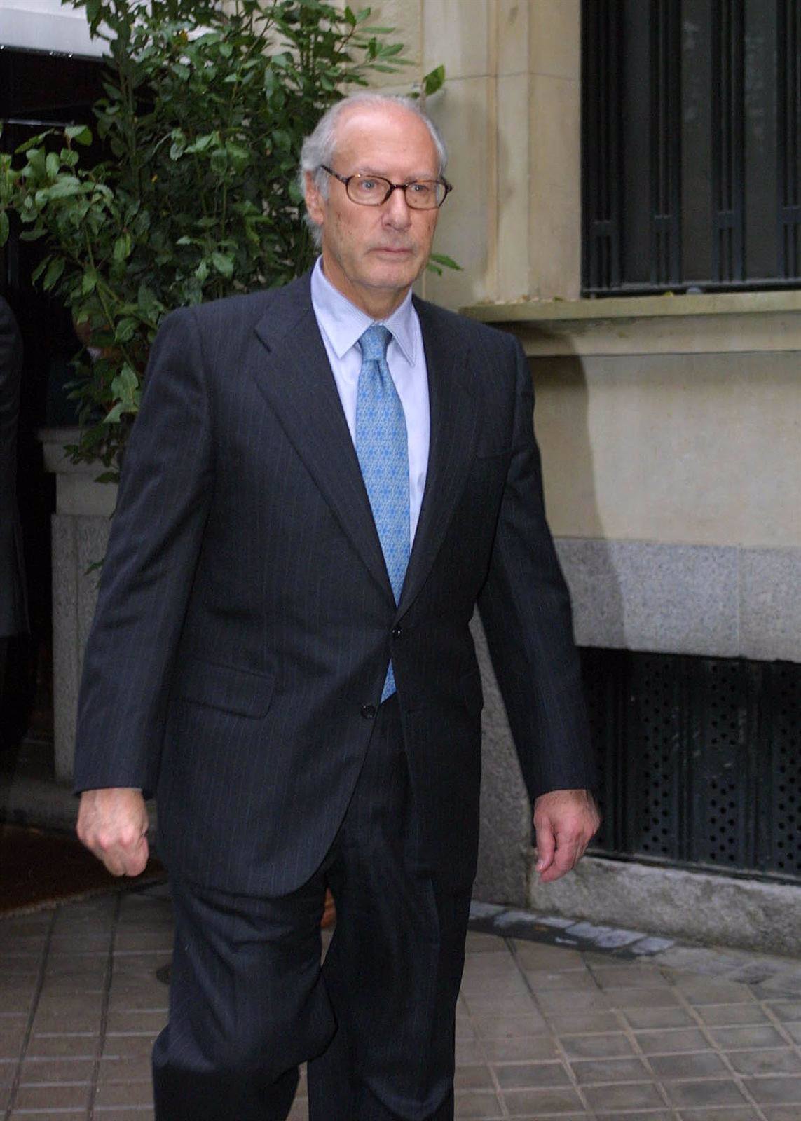 El Ex Ministro Miguel Boyer