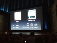 El nuevo iPad estará disponible por 499 dólares y el iPad 2 por 100 dólares menos