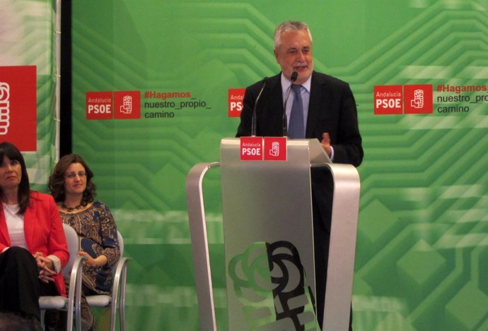 Griñán Interviene En La Presentación De La Lista Del PSOE De Jaén Al 25M.