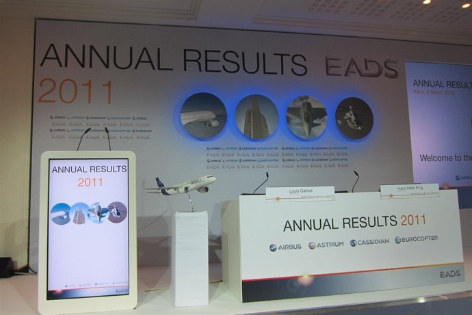 Presentación De Resultados De EADS 2011