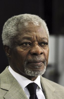Ex Secretario General De La ONU Kofi Annan 