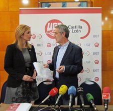 El Secretario De UGT En Castilla Y León Tras Una Jornada Sobre Igualdad