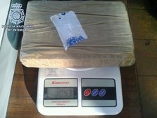 Cocaína Intervenida Por Agentes De Policía Nacional