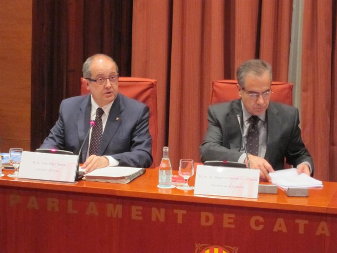 El Conseller F.Puig Y El Diputado C.Corbacho