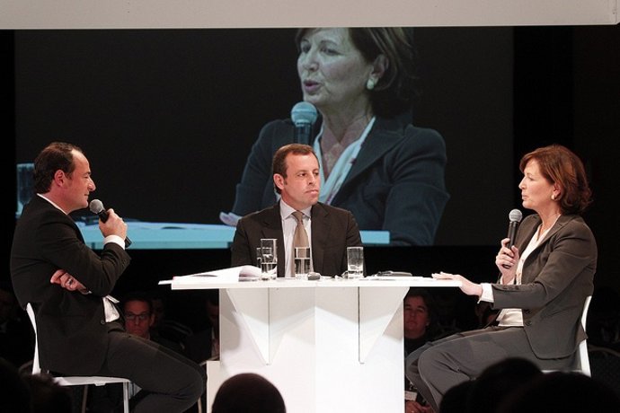 Ponencia Del Presidente Del FC Barcelona, Sandro Rosell, En El GSFB
