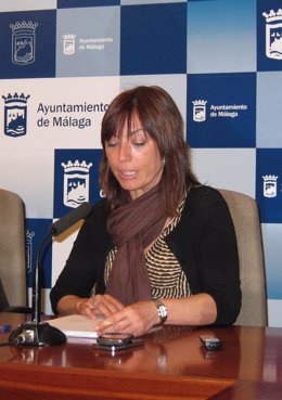 La Portavoz Del PSOE En El Ayuntamiento De Málaga, María Gámez