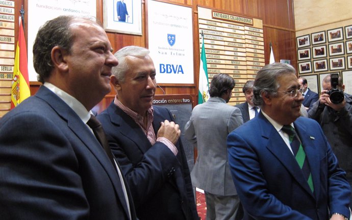 José Antonio Monago, Javier Arenas Y Juan Ignacio Zoido, Este Jueves