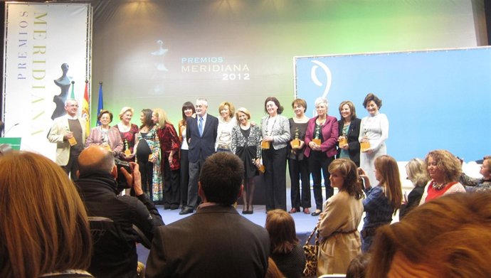 Griñán Preside En Sevilla La Entrega De Los Premios Meridiana