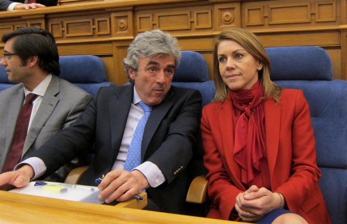 Pleno Cortes C-LM Cospedal Y Leandro