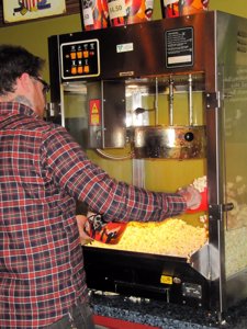 Puesto De Palomitas En El Cine 