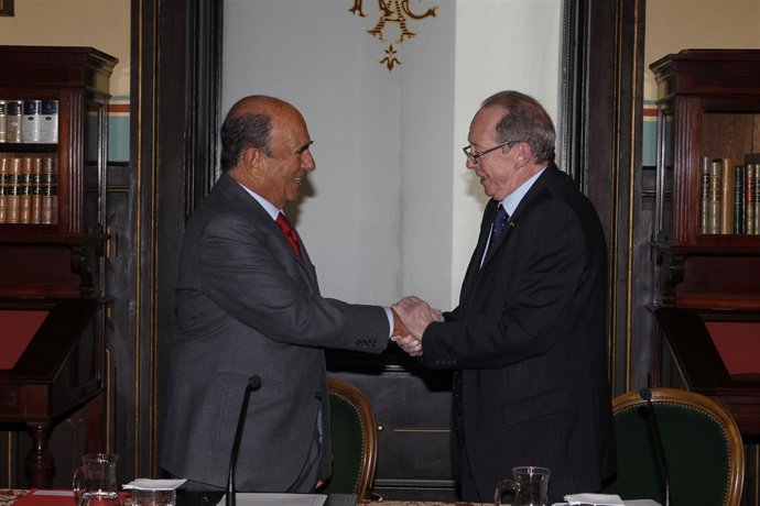 Emilio Botín Y Blecua, Presidente De La RAE