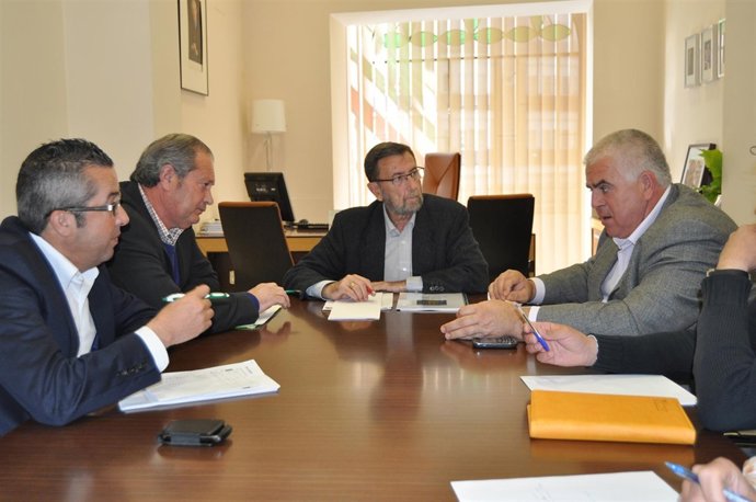 Manuel Gracia, Reunido Con Representantes De COAG Y UPA