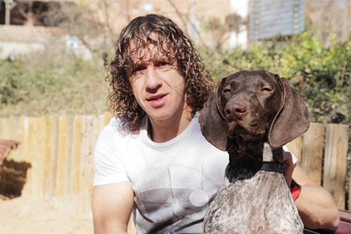 Carles Puyol En Una Campaña De CIPAC