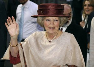 La reina Beatriz de los Países Bajos
